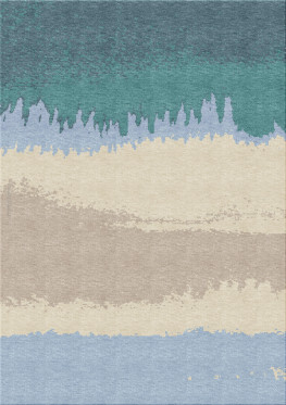 Ethno 9838-orange - handmade rug, persian (India), 10x15 3ply quality